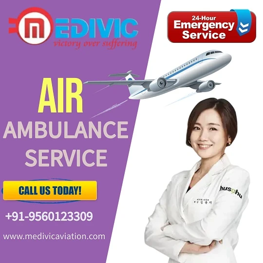 Medivic Aviation Air Ambulance in Delhi- Air Medical Evacuation with Great Ease and Stability