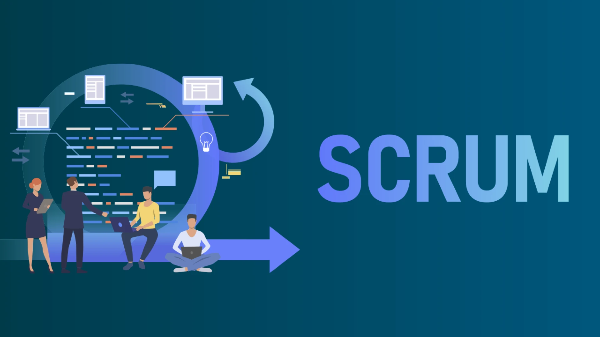 Agile Skalierung mit Scrum: Best Practices für große Organisationen
