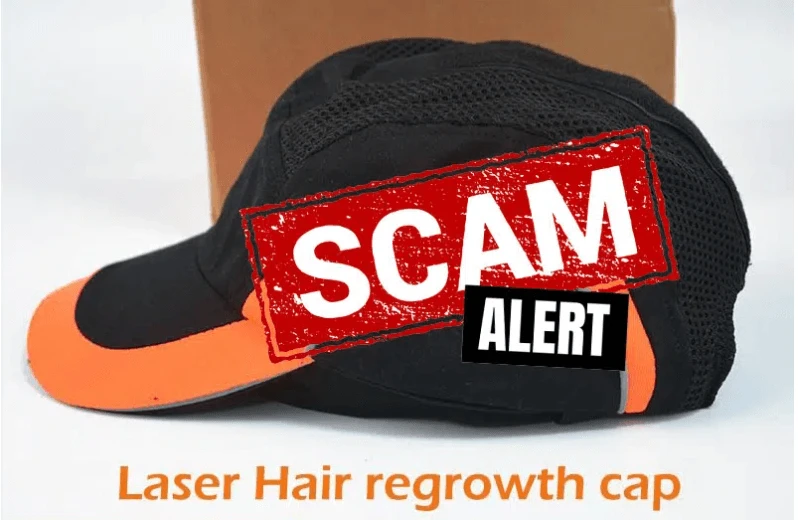 Don’t Be Fooled by Counterfeit Knockoff Laser Caps