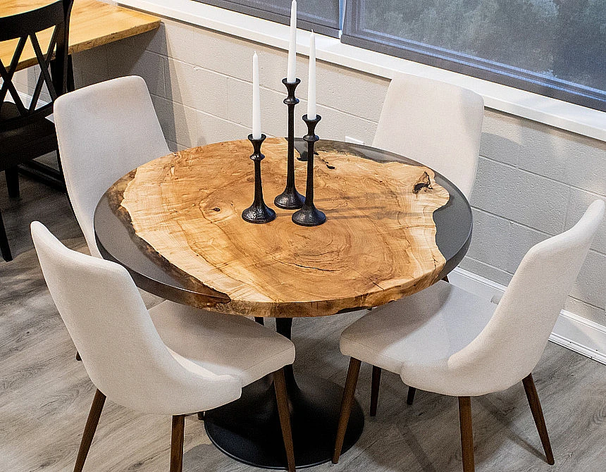 Artistry in Wood: Handmade Furniture &amp; Live Edge Kitchen Tables