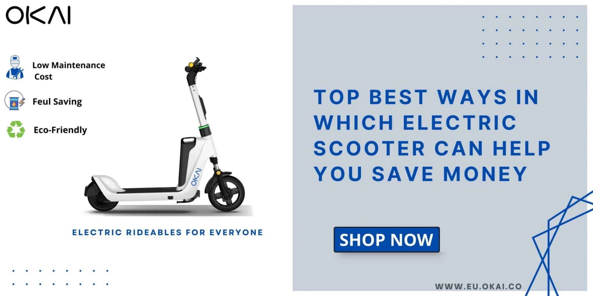 Top Best Ways in Which Electric Scooter Can Help You Save Money