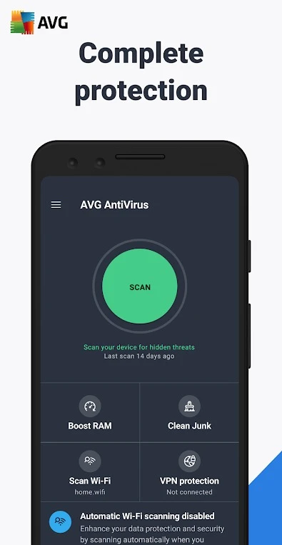 AVG AntiVirus 2021 - Free Security For Mobile