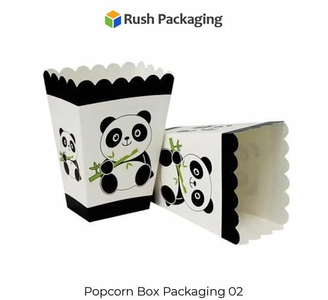 Get 40% off on Custom Popcorn Boxes Wholesale at RushPackaging