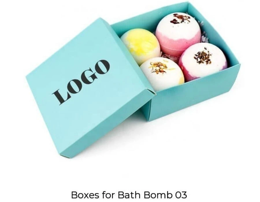 Get Custom Bath Bomb Boxes Wholesale at RushPackaging