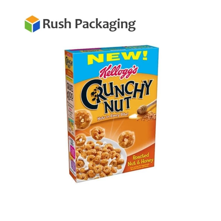 Custom Blank Cereal Boxes Wholesale at Rush Packaging