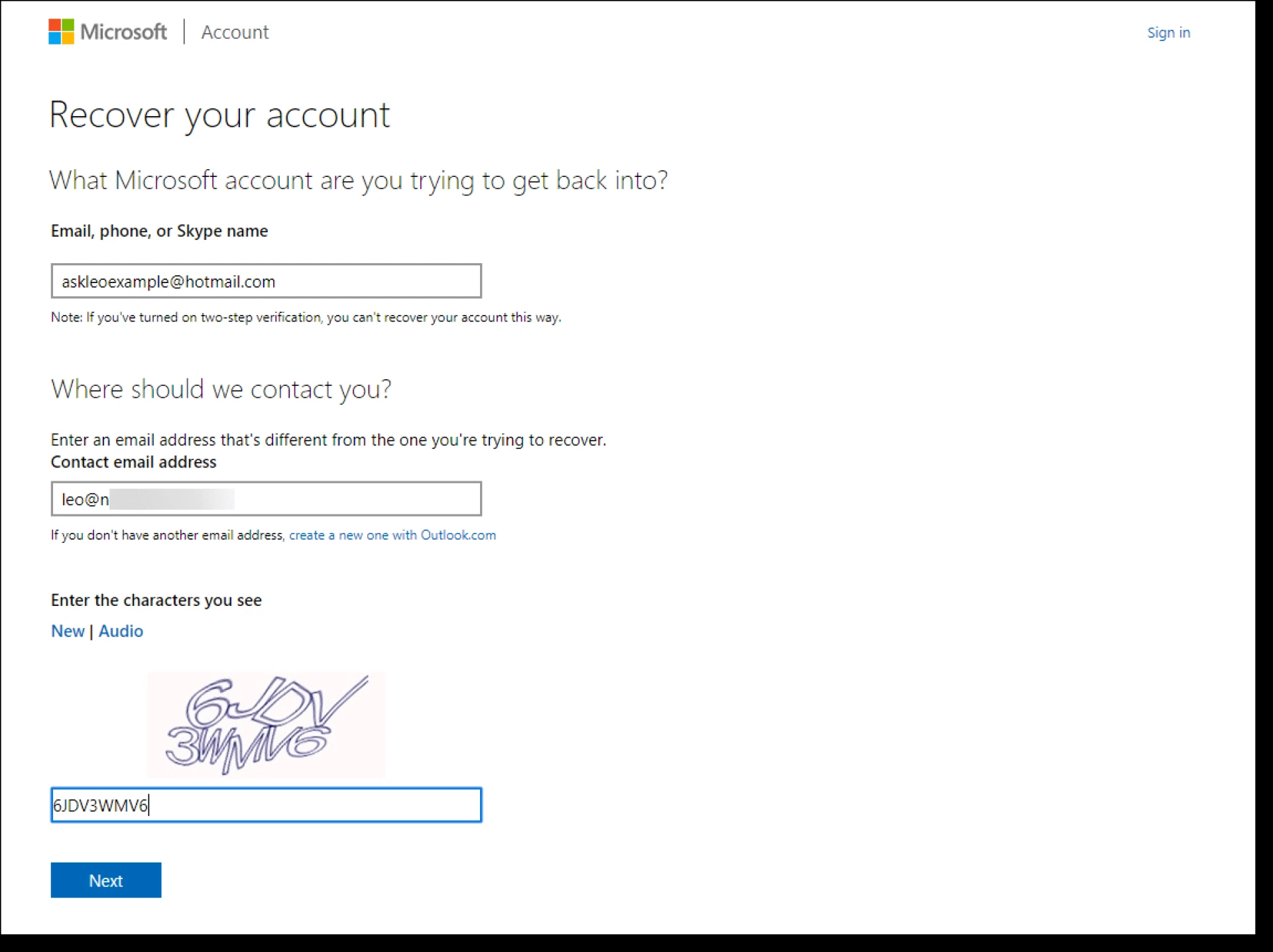 How Do I Recover My Outlook Account