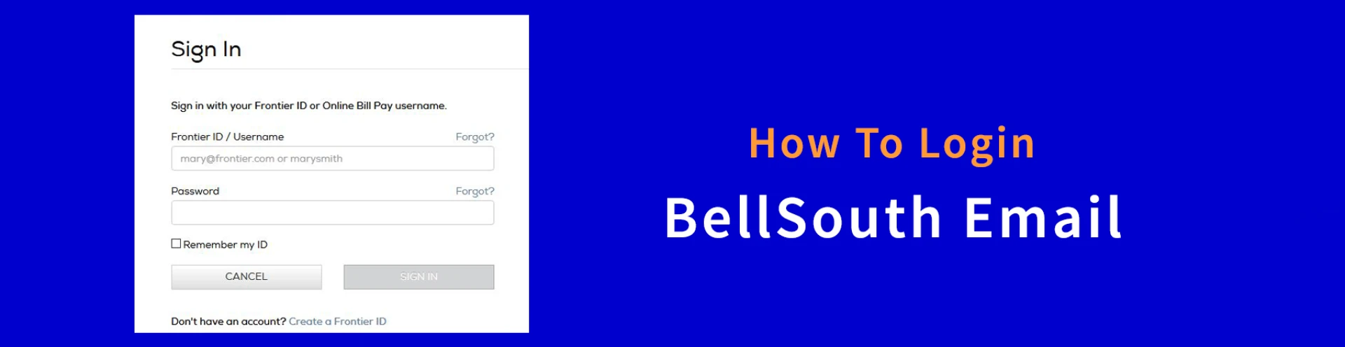 How Do i Log into My Bellsouth Email
