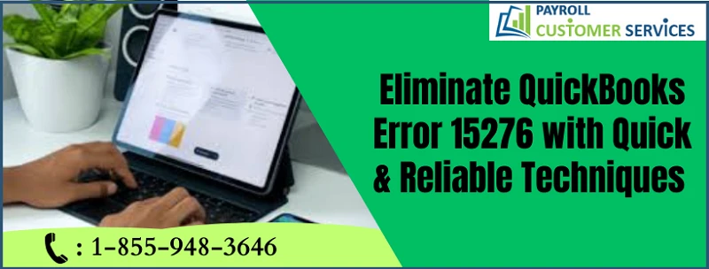 Effective Strategy To Resolve QuickBooks Error 15276
