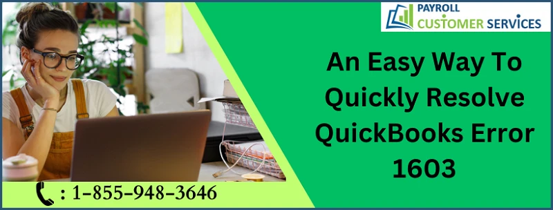 An Easy Way To Quickly Resolve QuickBooks Error 1603