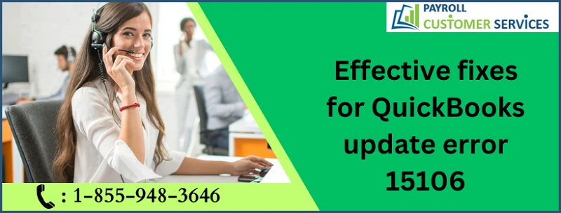 Quick Solutions To Rectify QuickBooks Error 15106