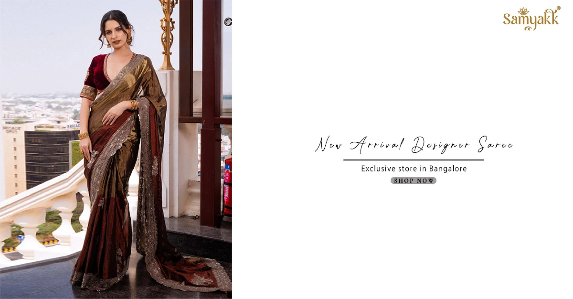 How to Dress in Exquisite Luxury: Explore Designer Sarees at Samyakk