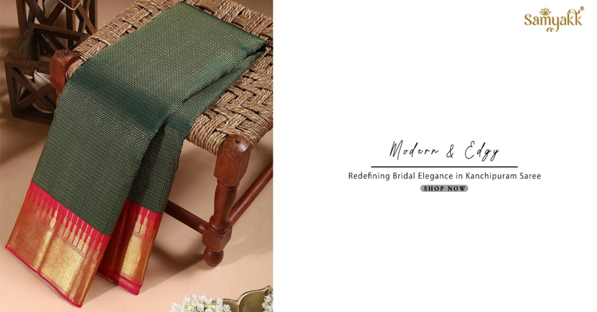 Draped in Legacy: A Journey into Kanjivaram Silk Sarees by Samyakk