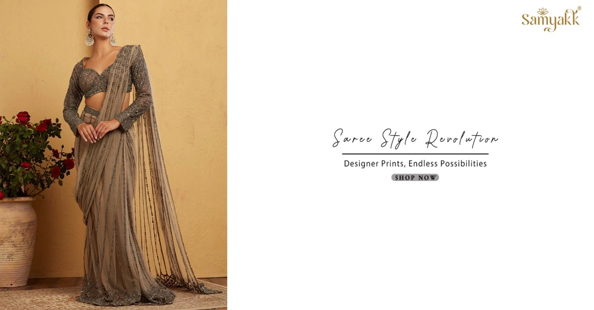 The Important Guide on Printed Designer Sarees at Samyakk