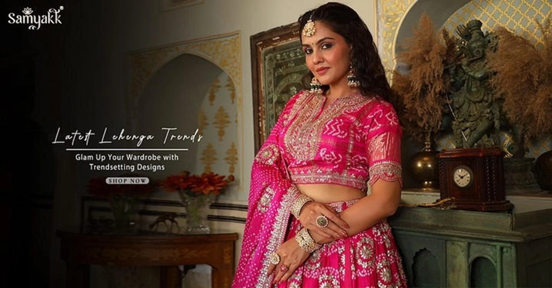 Redefining Ethnic: Bold Wedding Lehengas Collection by Samyakk