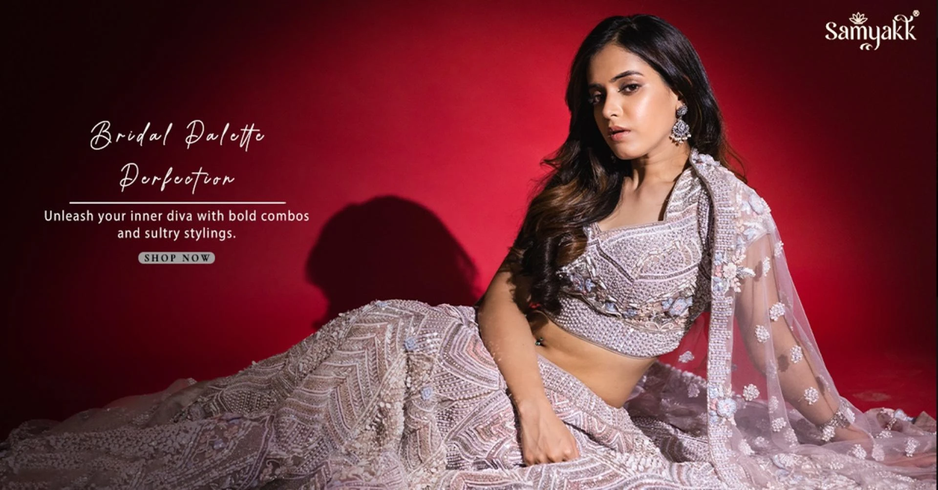 Own Your Grandeur: The Samyakk Designer Bridal Lehenga Collection