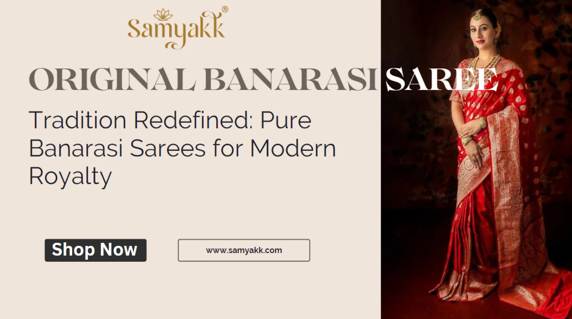 The Threads of Legacy: Unveiling Exquisite Banarasi Sarees at Samyakk