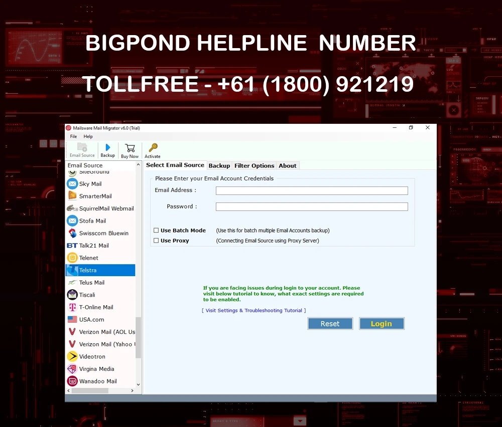 Bigpond Customer Support Number +61 (1800) 921219