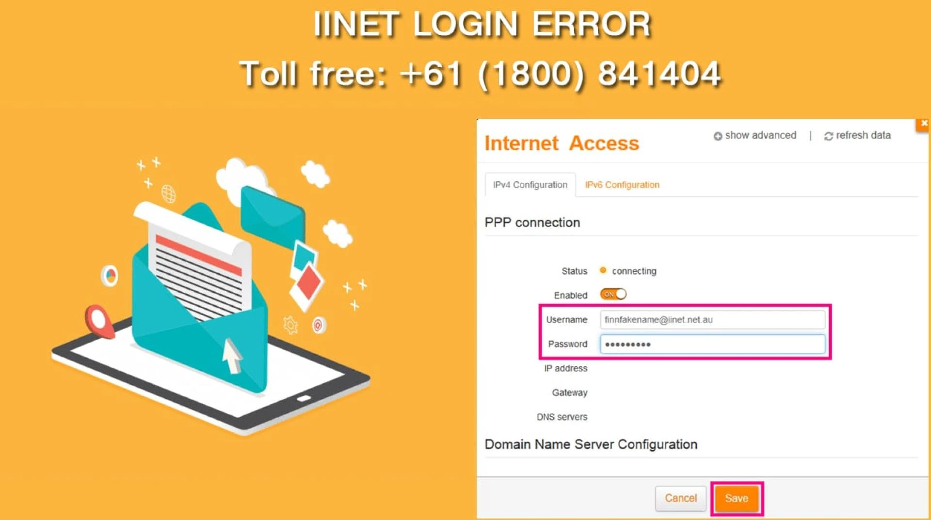 Iinet Password Recovery +61-(1800)841-404