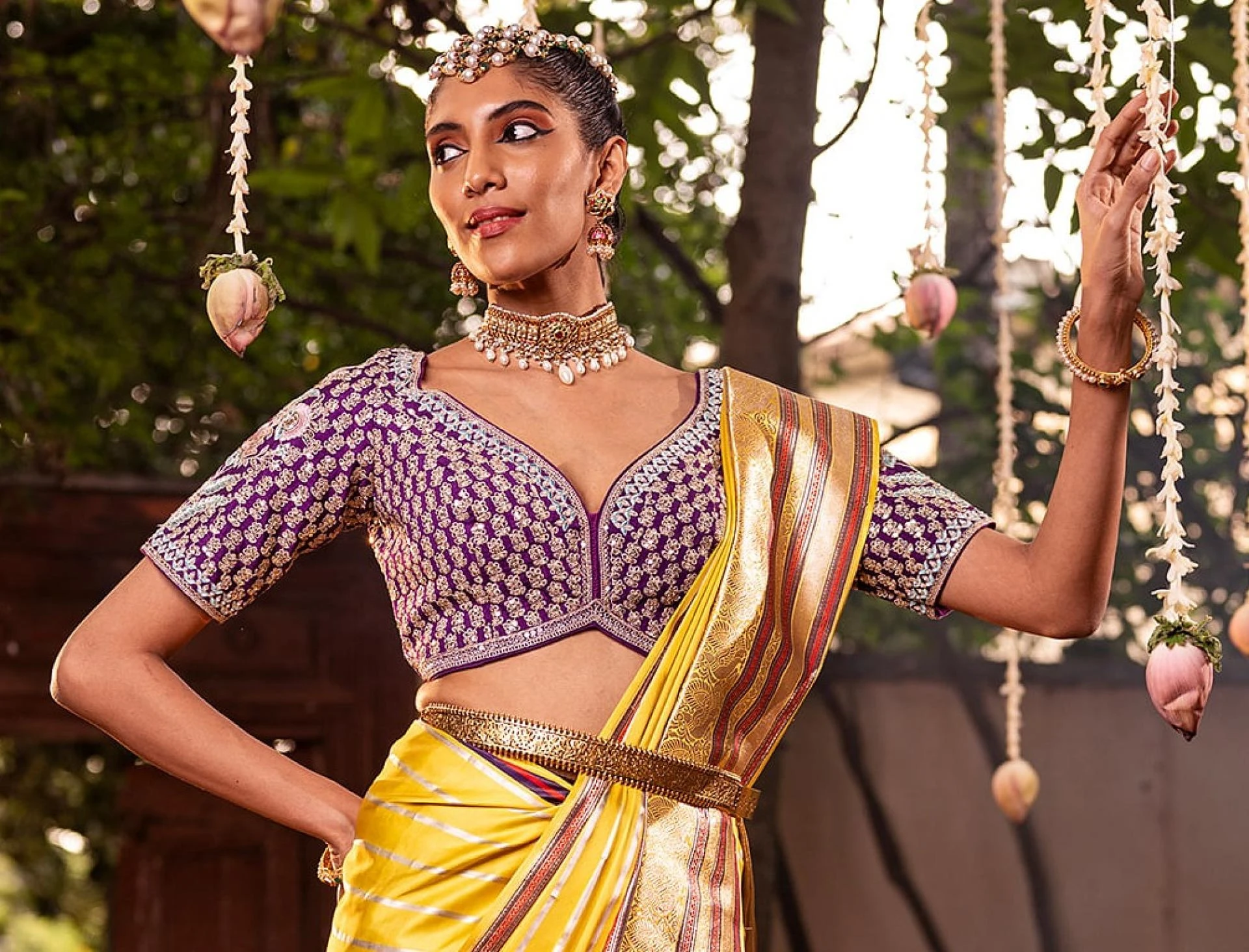 Masterpieces Unveiled: The Elegance of Original Banarasi Sarees at Samyakk