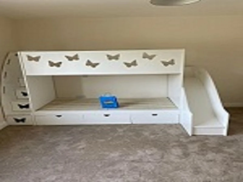 Build a Double and Single Bunk Bed