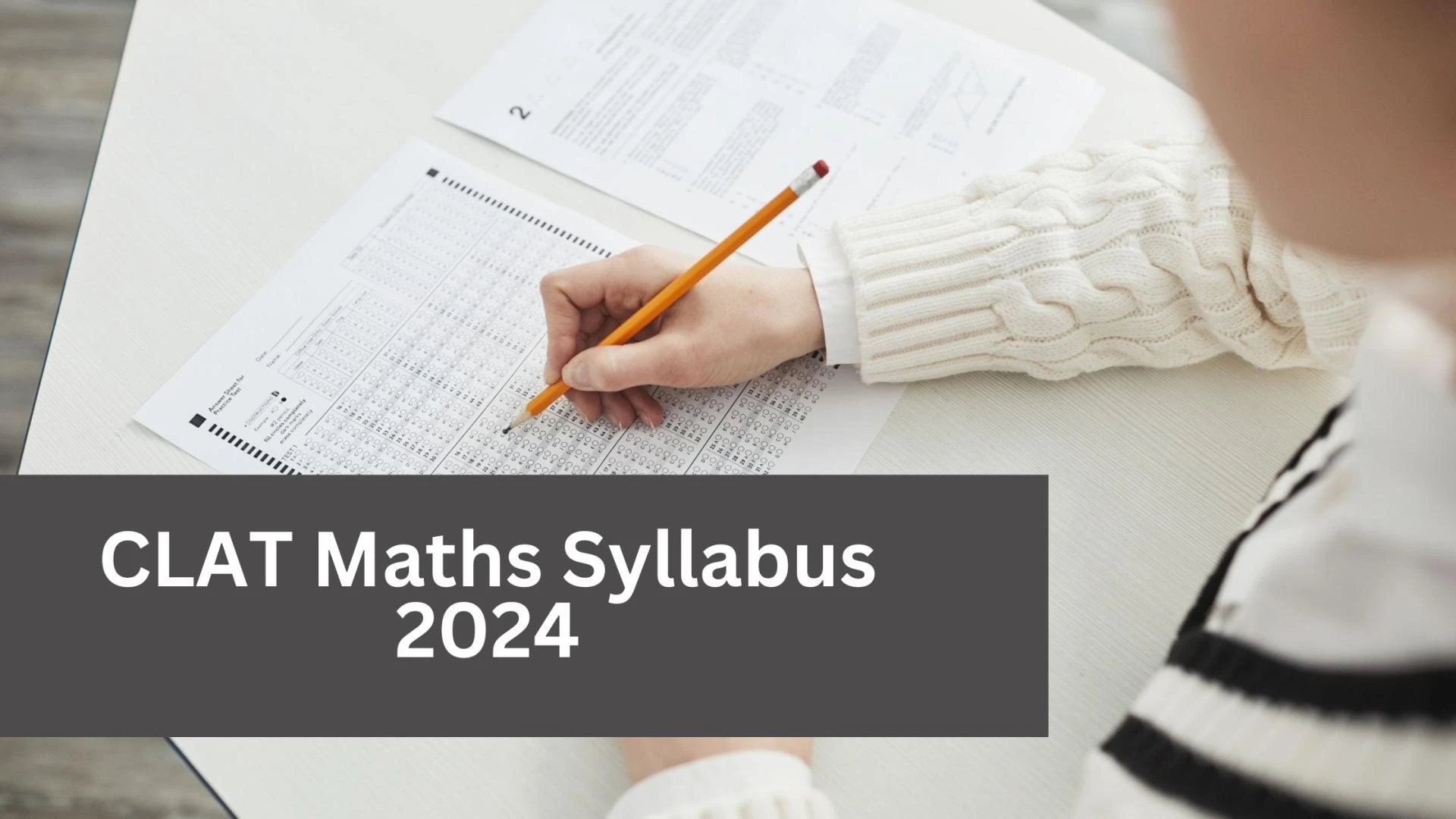 CLAT Maths Syllabus 2024
