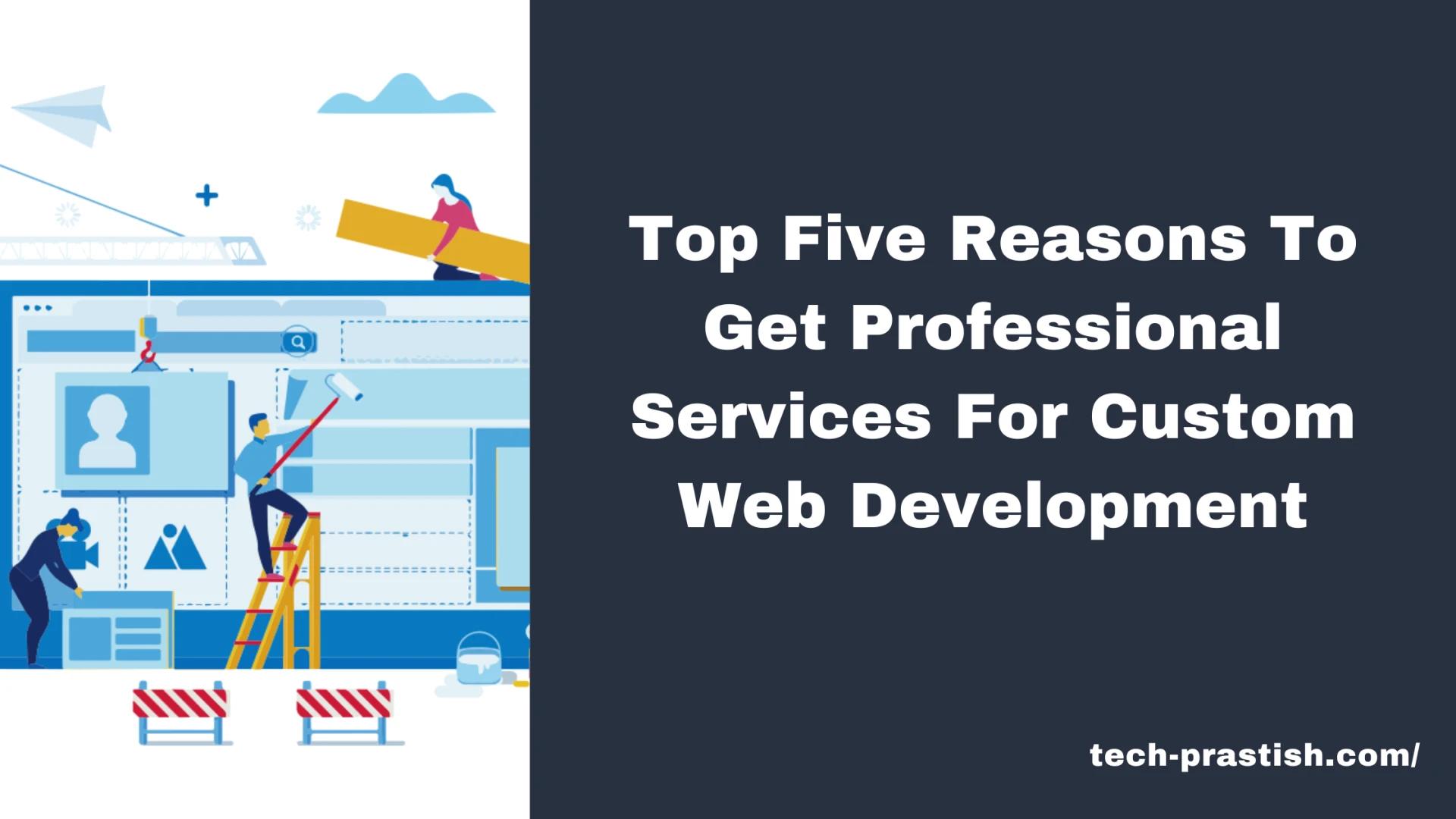Top Five Reasons To Get Professional Services For Custom Web Development