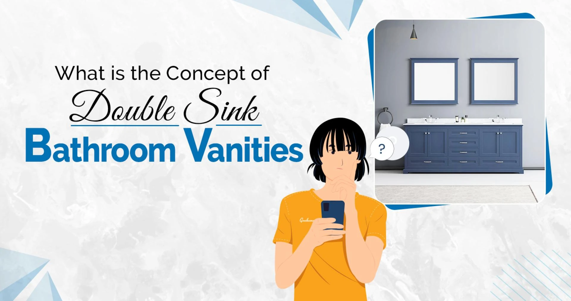 What is the Concept of Double Sink Bathroom Vanities?