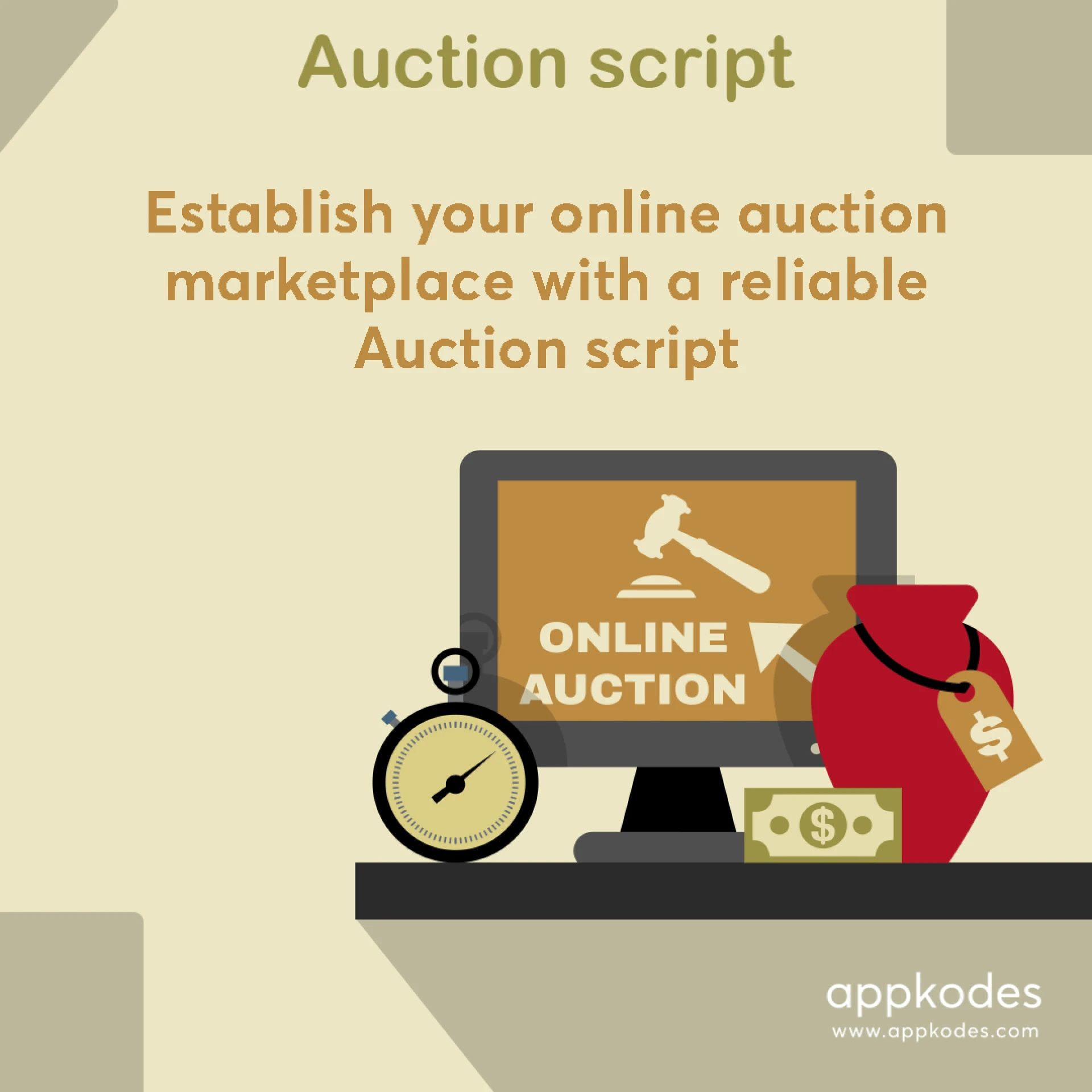 Build a robust auction platform with auction script