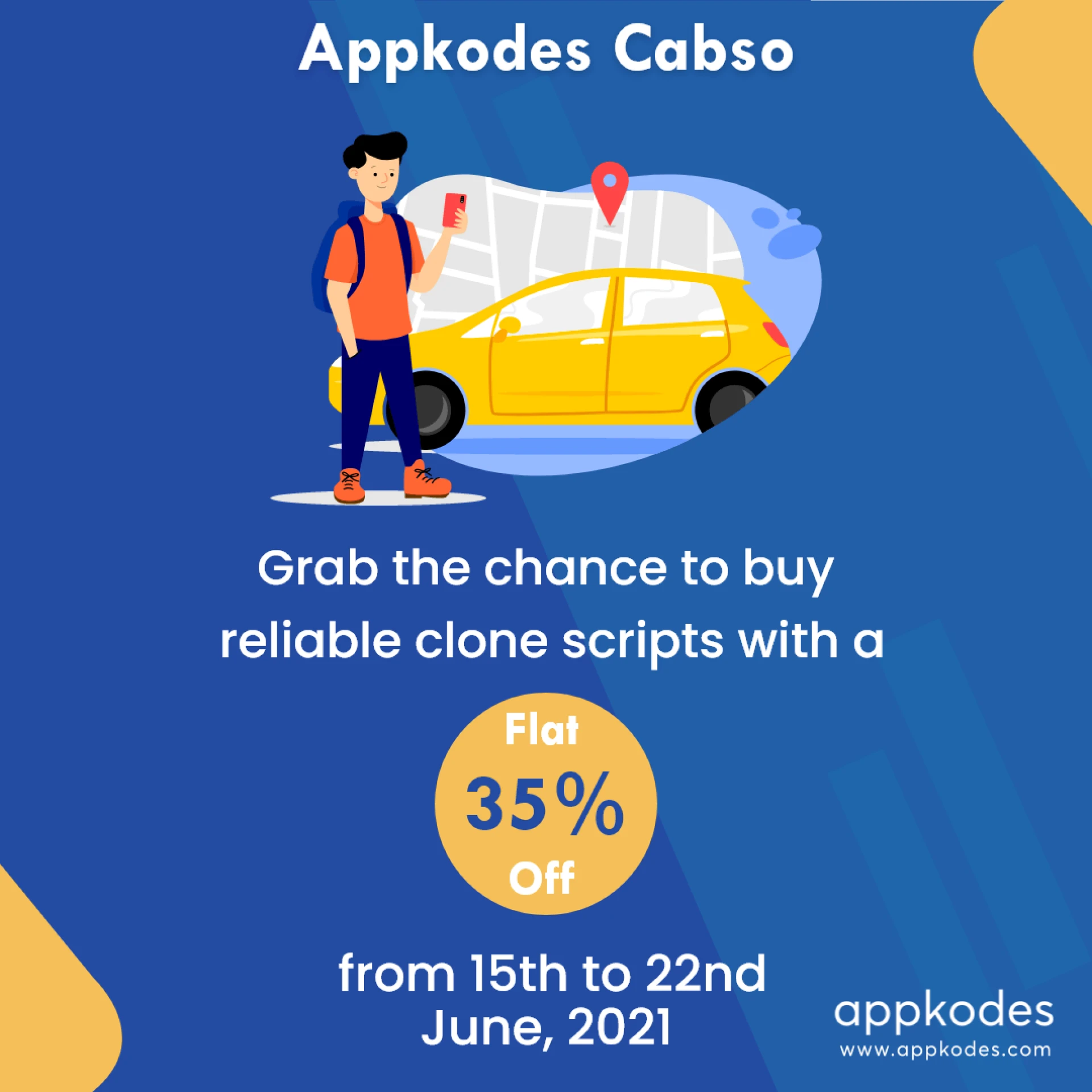 Uber clone with a resounding discount