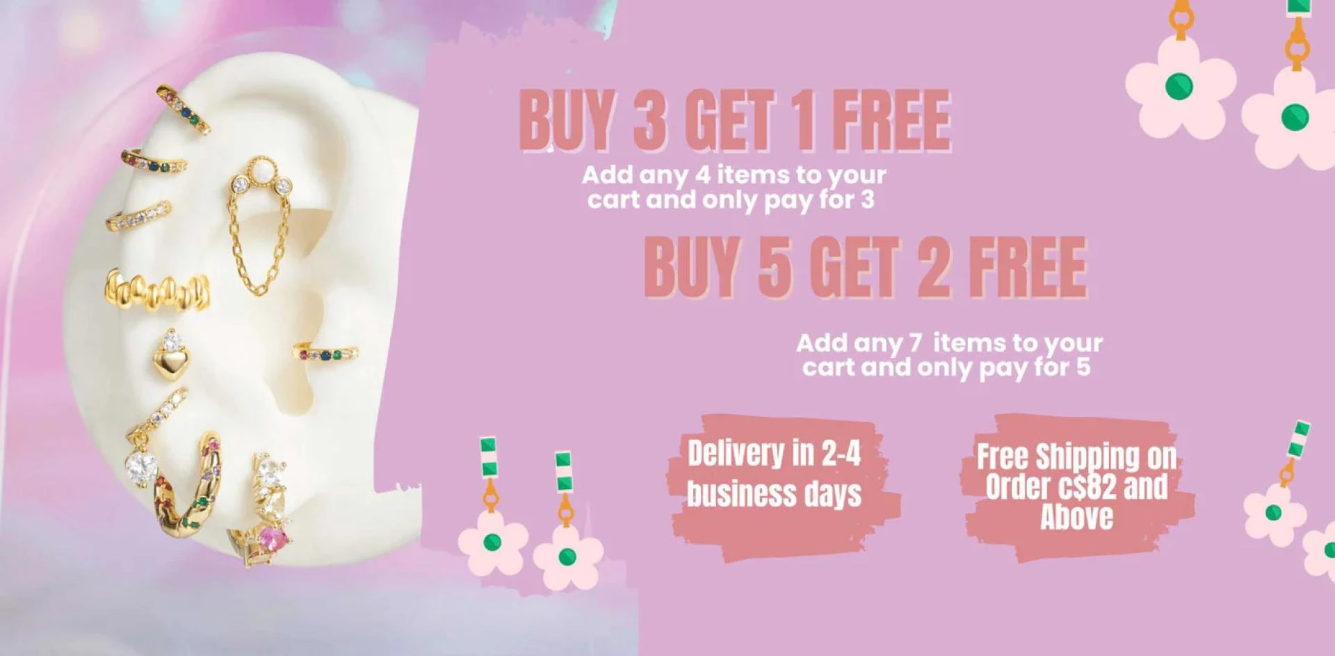 Trend of Multiple Ear Piercings: A Guide to Stylish Ear Adornments