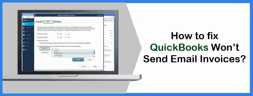 How to Resolve Email Issues in QuickBooks Desktop?