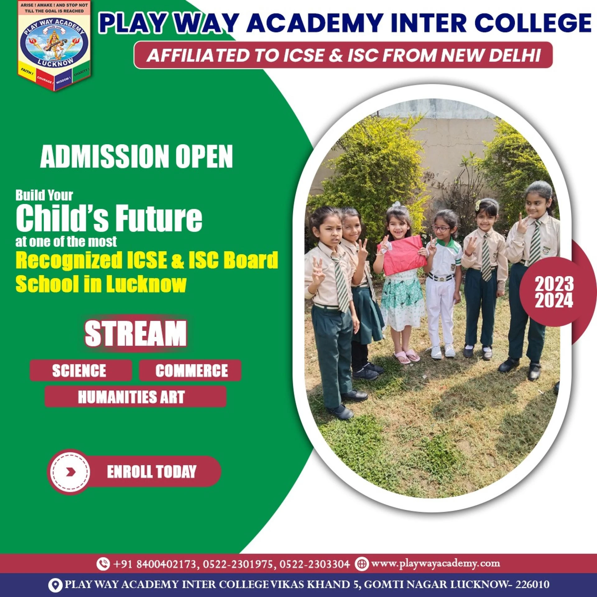 Best ICSE School in Lucknow – Play Way