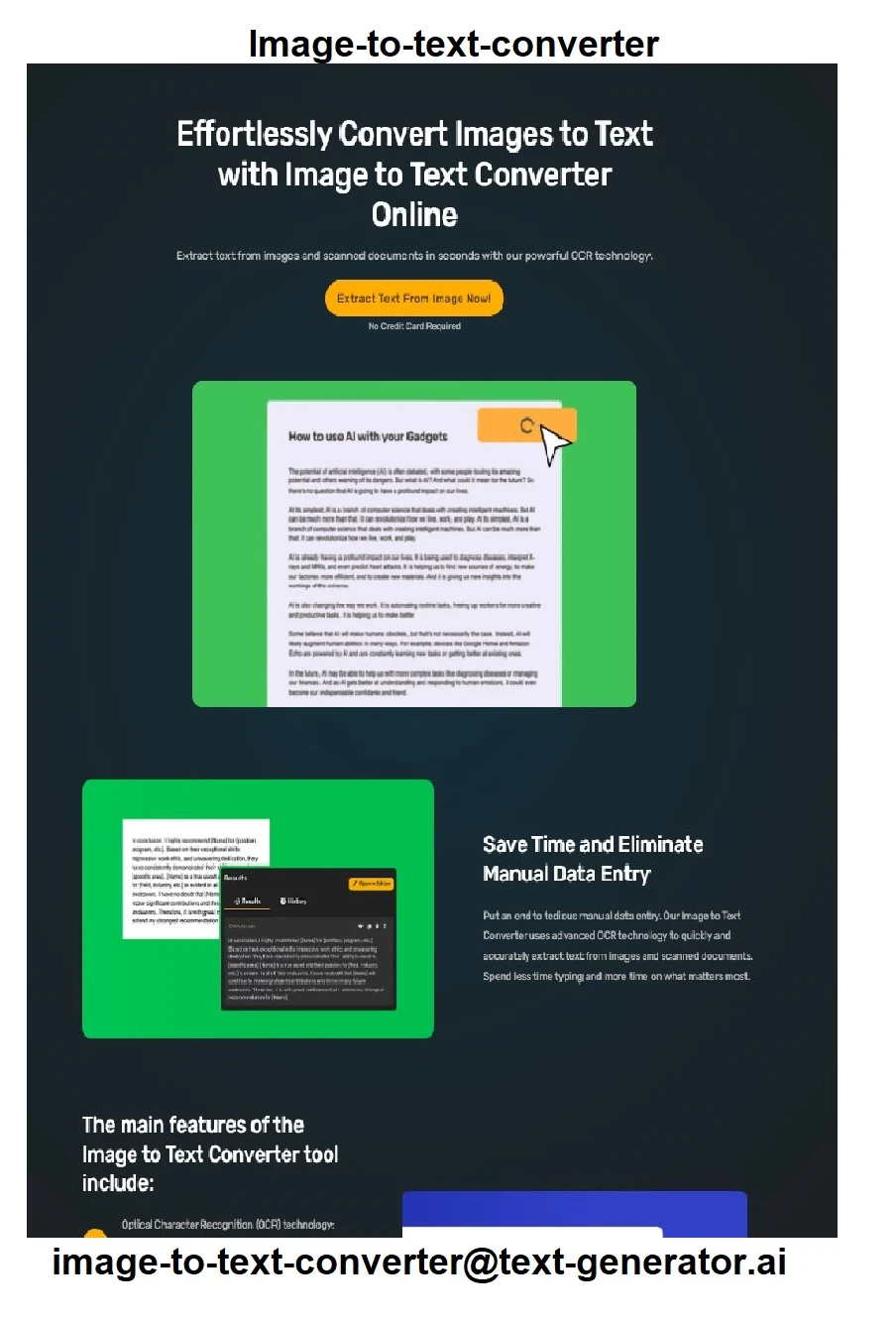 Efficient Online Image-to-Text Converter: Extract Text from Photos Instantly