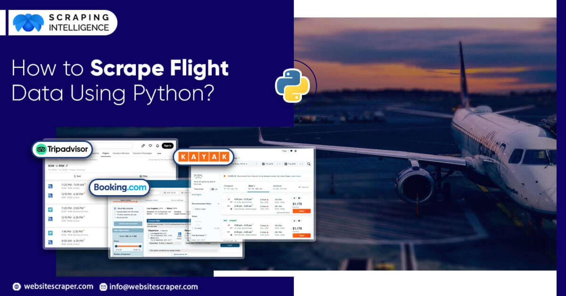 A Step-by-Step Guide on How To Scrape Flight Data Using Python