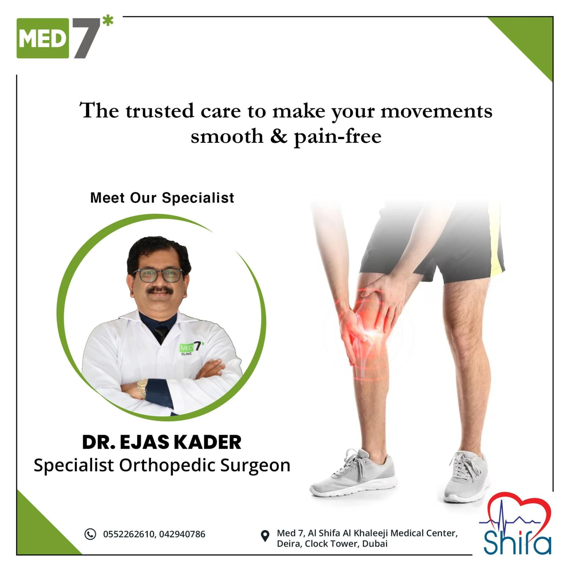 Doctors in Deira | Al Shifa Al Khaleeji Medical Center, Deira, Dubai