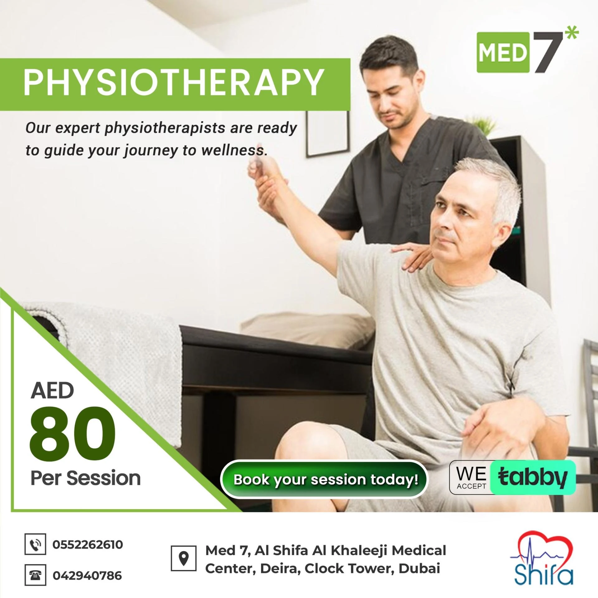 Best Physiotherapy in Deira | Al Shifa Al Khaleeji medical center