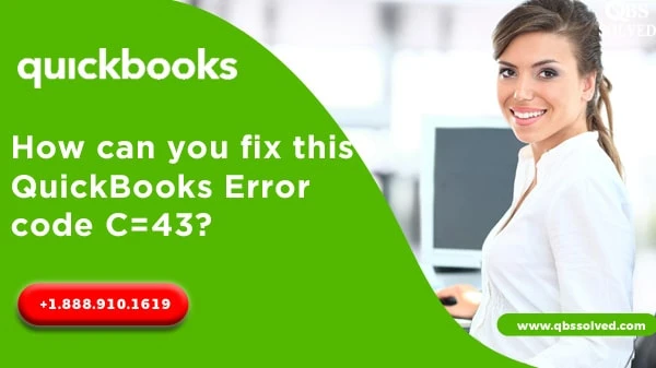 QuickBooks Error Code C=43 - How to Fix