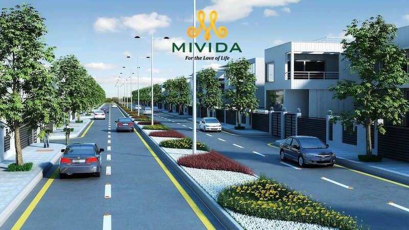 What type of properties are available in Mivida City Islamabad ?