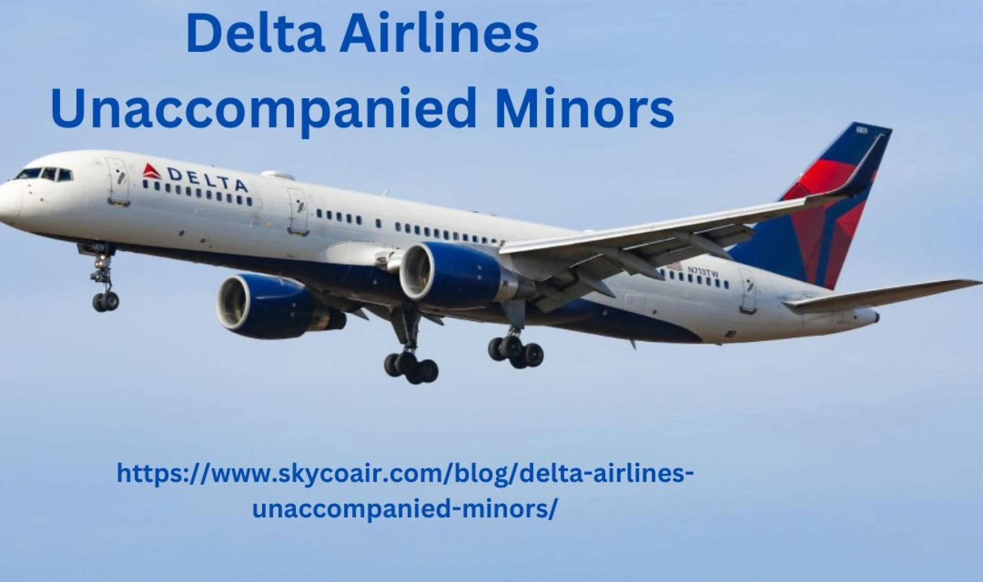 Book a Delta flight for an unaccompanied minor.