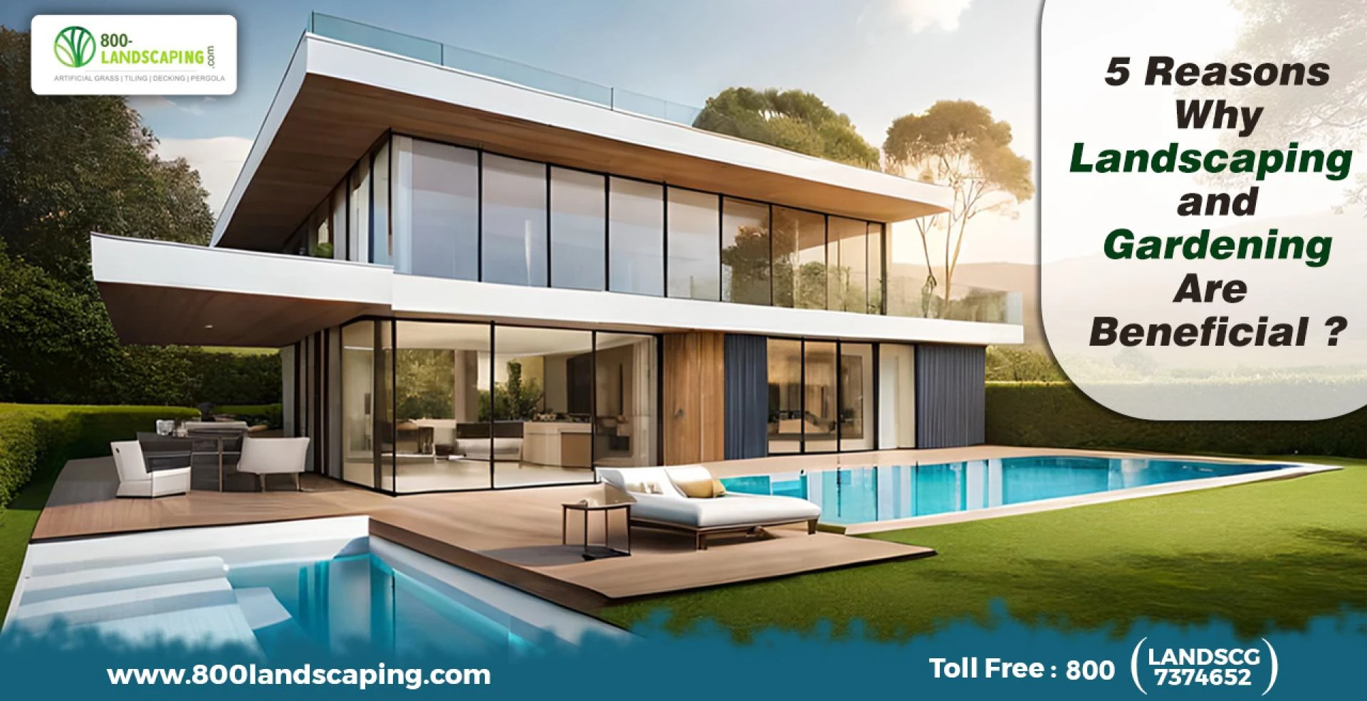 5 Reasons Why Landscaping and Gardening Are Beneficial?