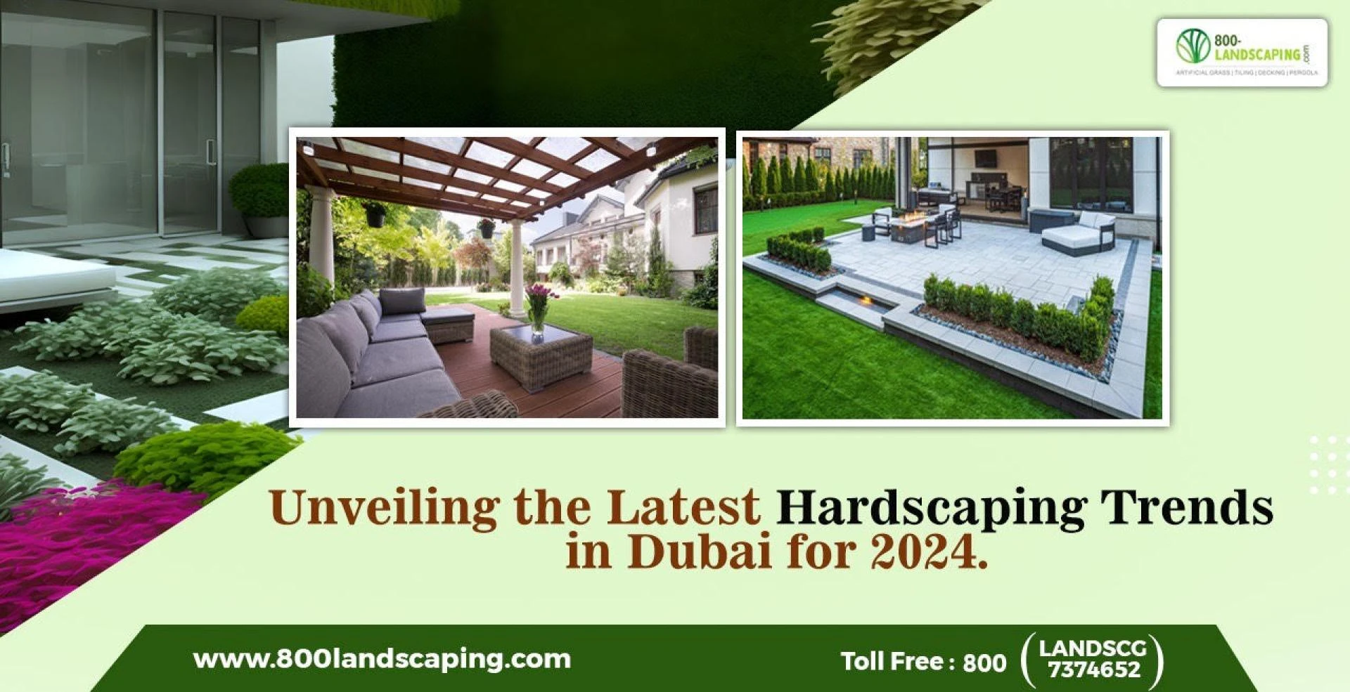 Unveiling the Latest Hardscaping Trends in Dubai for 2024.
