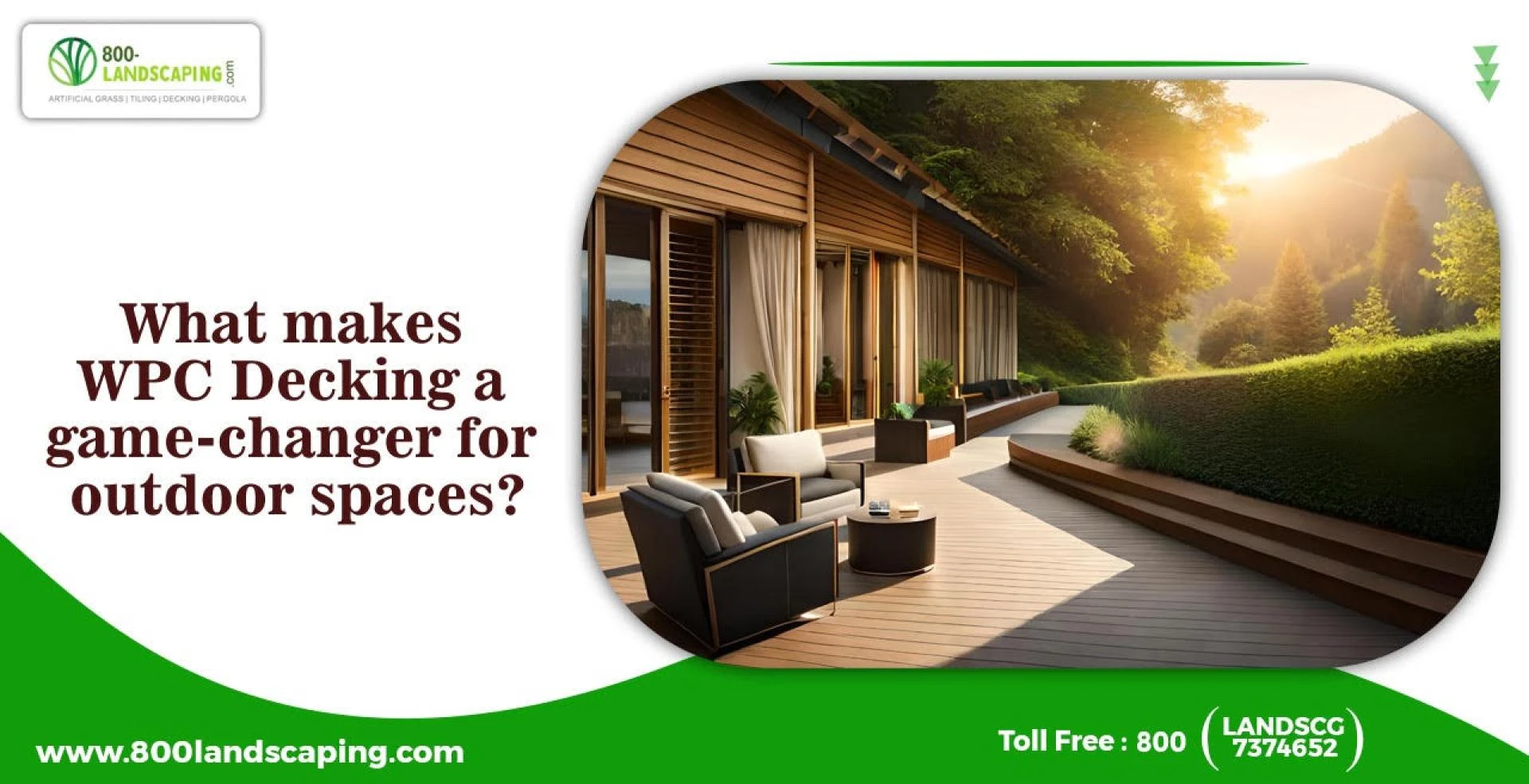 What makes WPC Decking a game-changer for outdoor spaces?