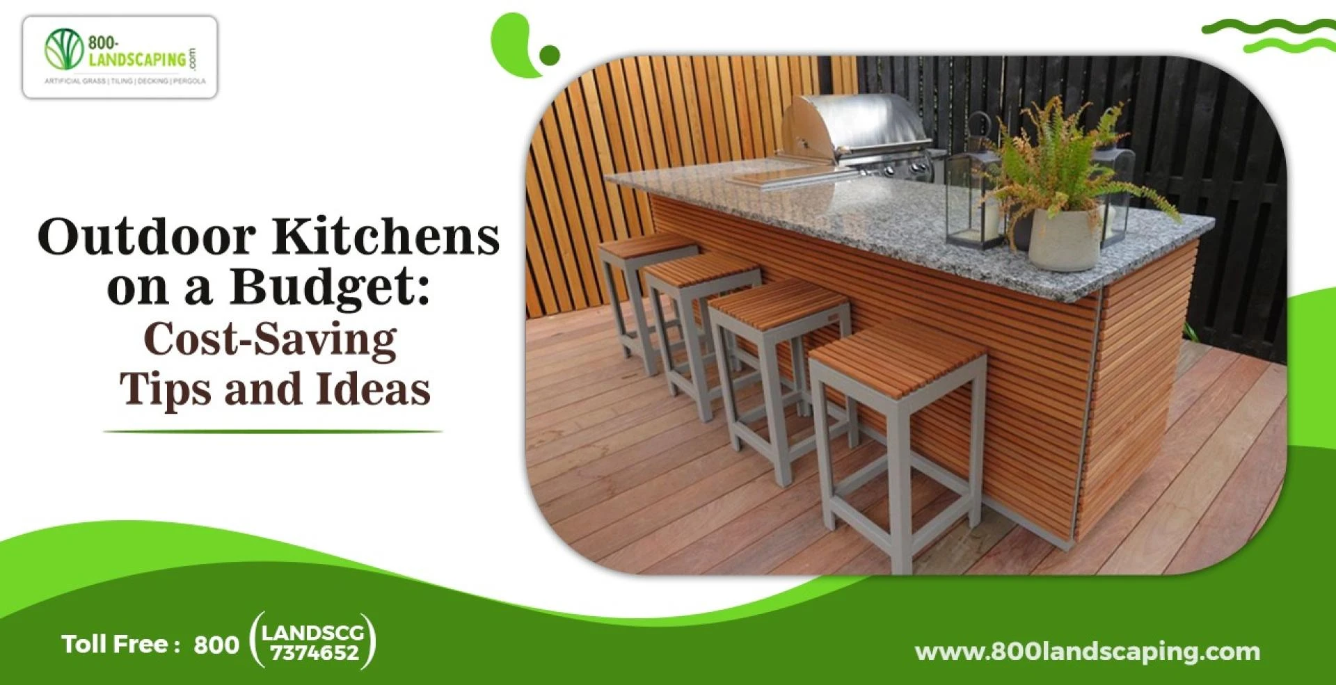 Outdoor Kitchens on a Budget: Cost-Saving Tips and Ideas