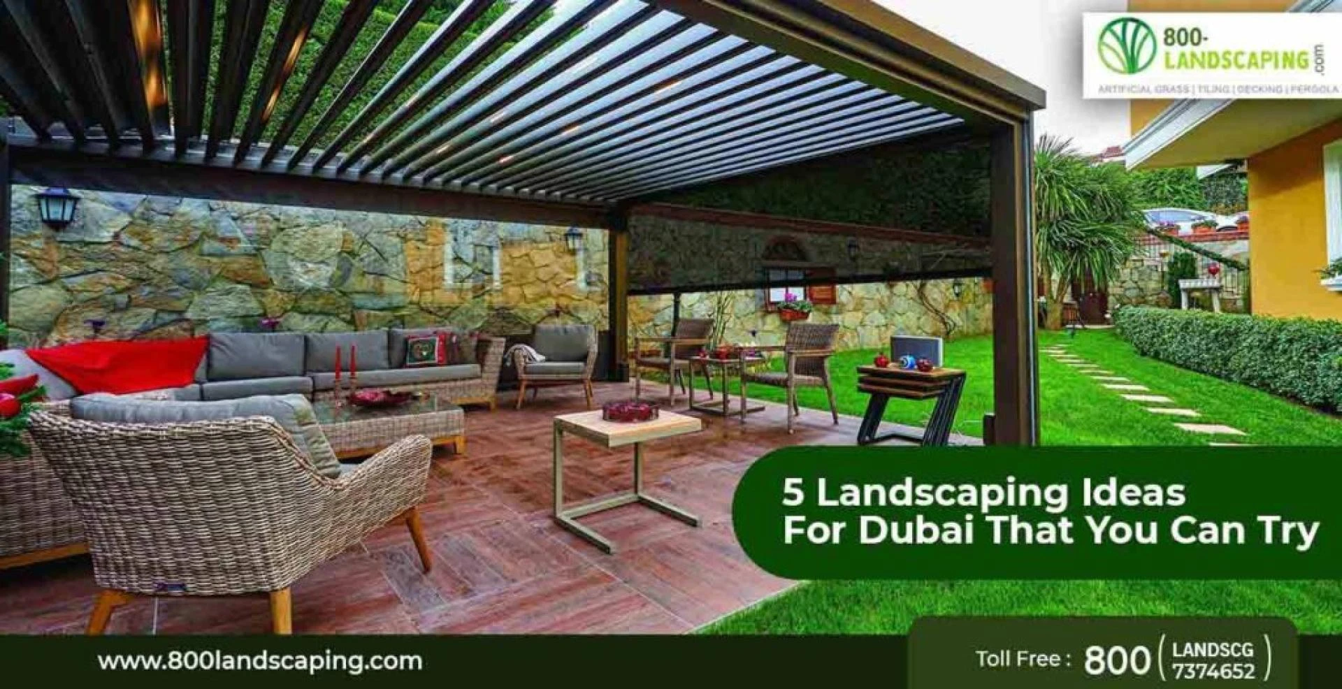 5 Landscaping Ideas for Dubai That you can Try
