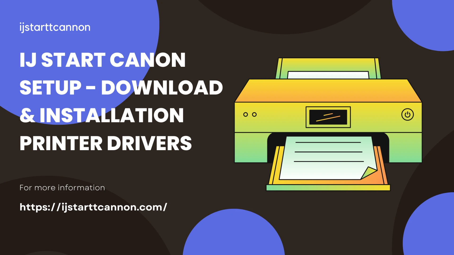 Instructions for Setting Up a Canon Printer on a Mac or Windows Desktop Is it possible to start a cannon with ij?