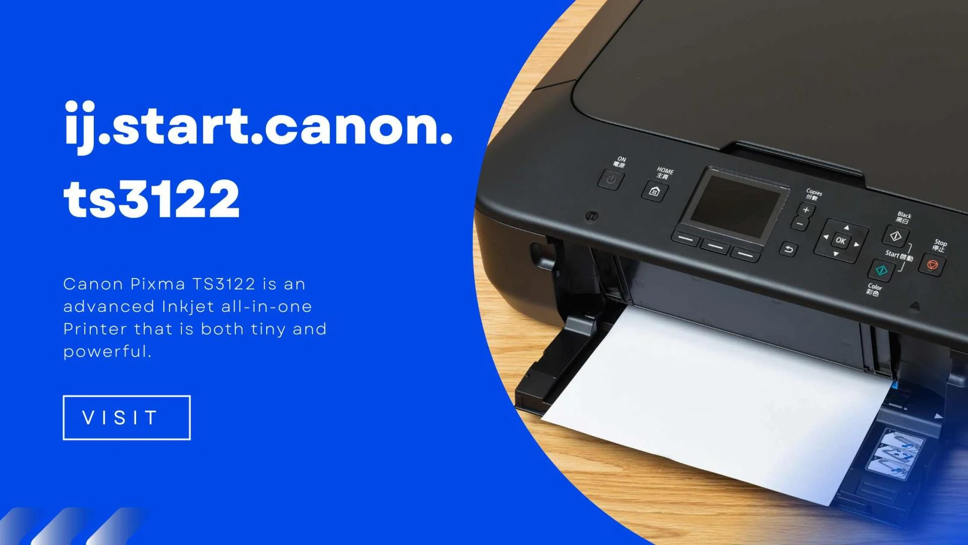 How do I connect my Canon TS3122 to Wi-Fi?