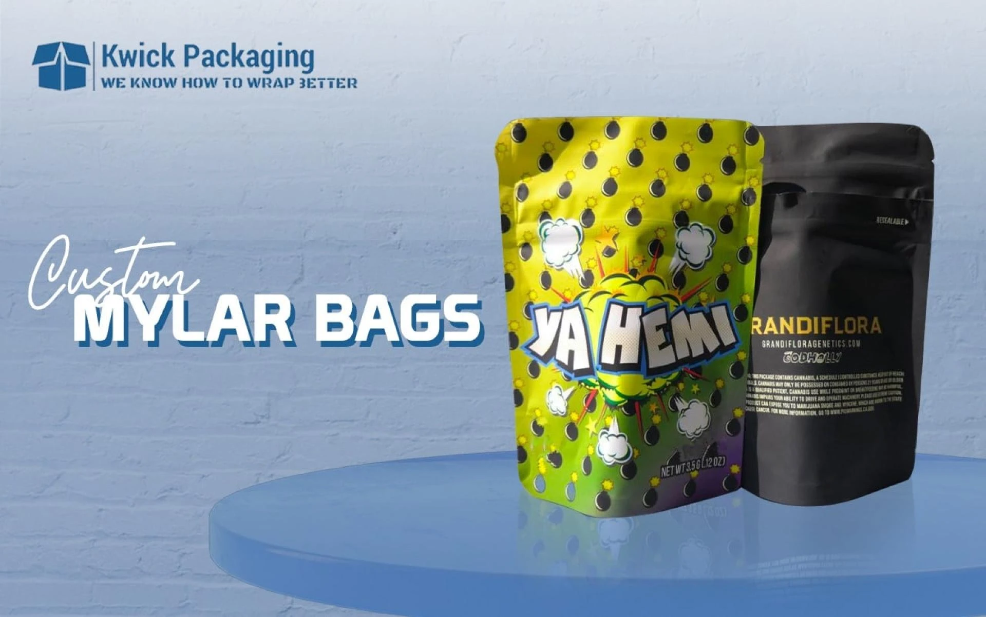 Some stylish ideas for your packaging bags.