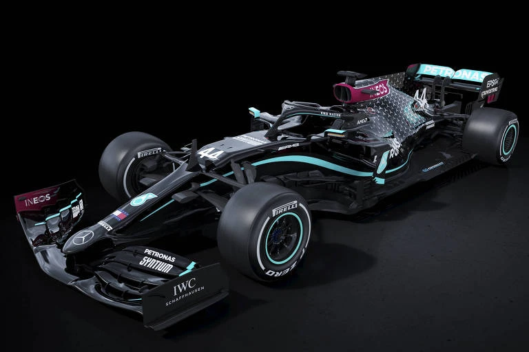 Mercedes terá carro preto na F-1 como parte de campanha antirracista