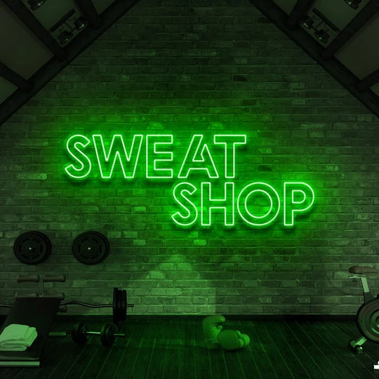 Gym Neon Sign: Illuminating Fitness Trends