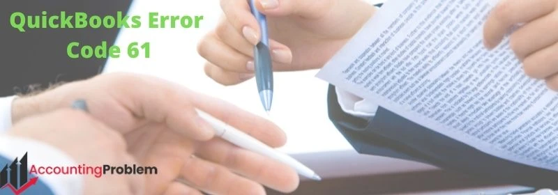 Fix Error 61 in QuickBooks